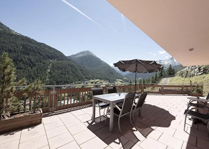 Panoramablick Appartement Sölden