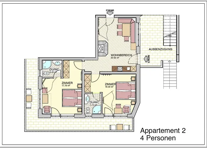 Panoramablick Appartement