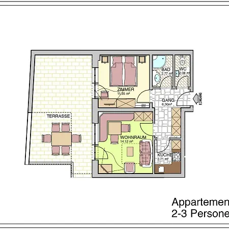 公寓 Panoramablick